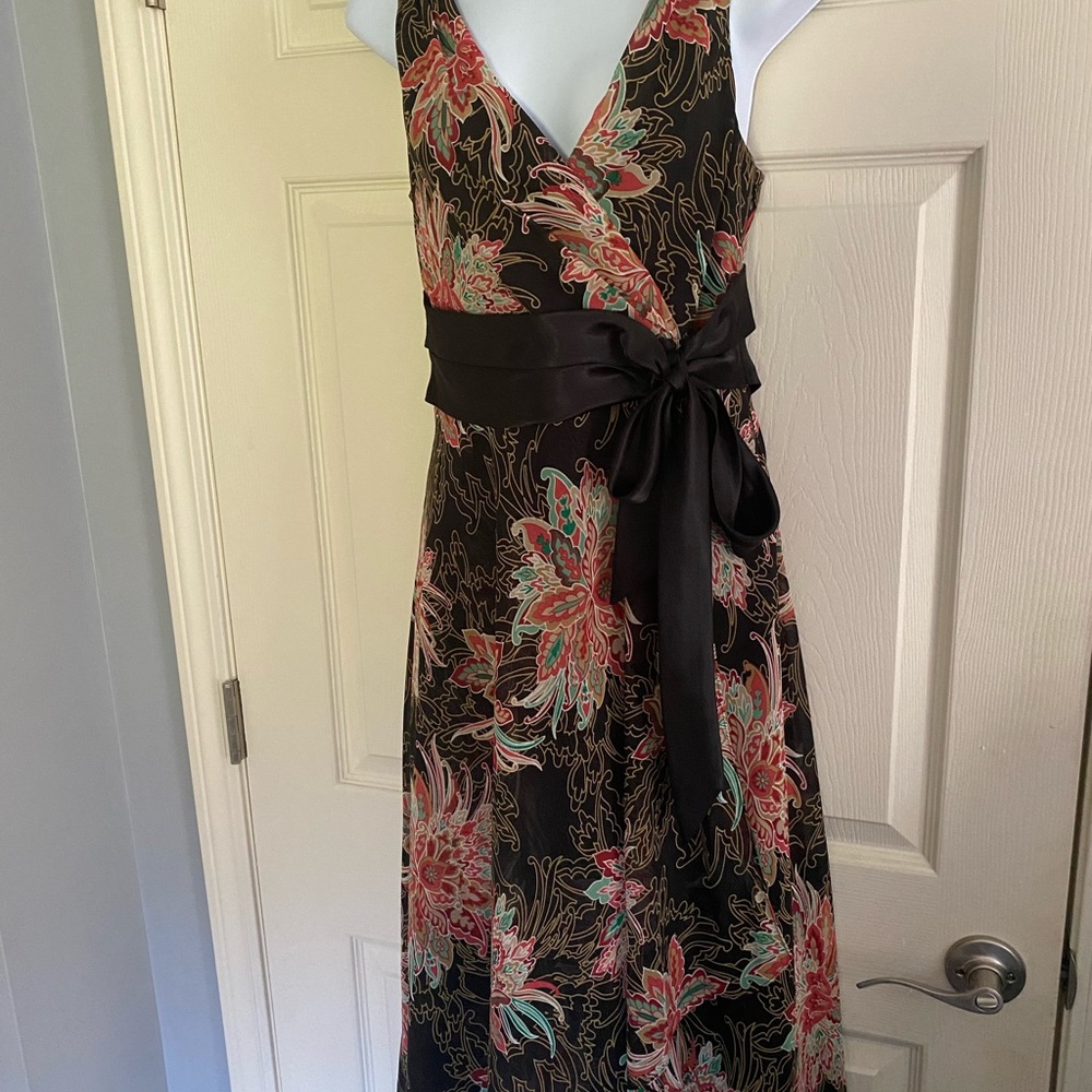 Vintage Evan Picone floral dress.